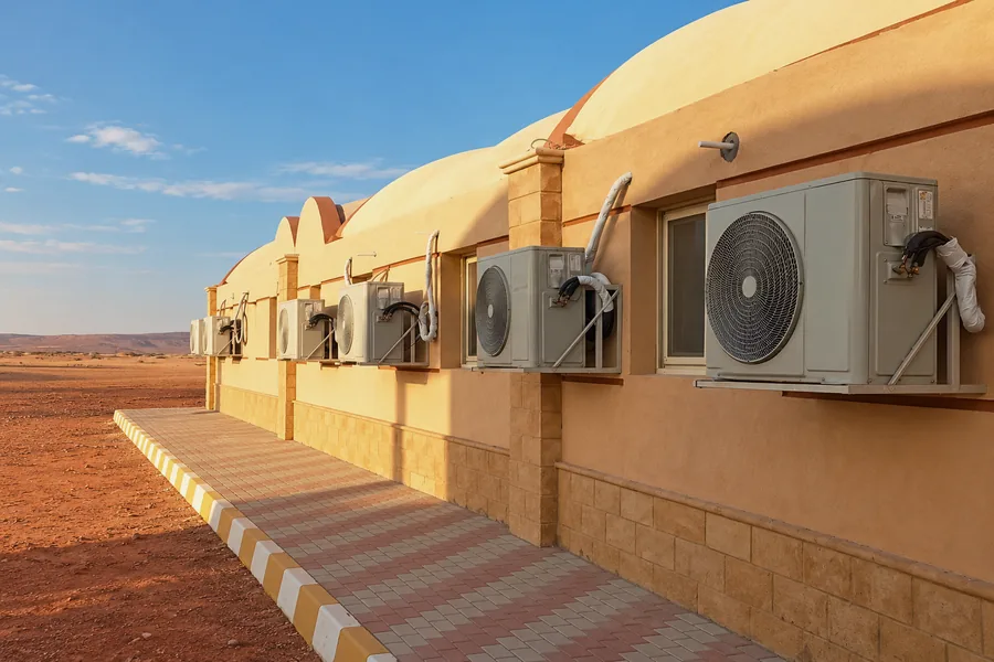 نفس التصميم — واجهات المبنى الإداري